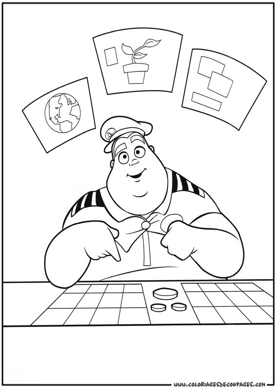 Coloring page: Wall-E (Animation Movies) #132134 - Free Printable Coloring Pages