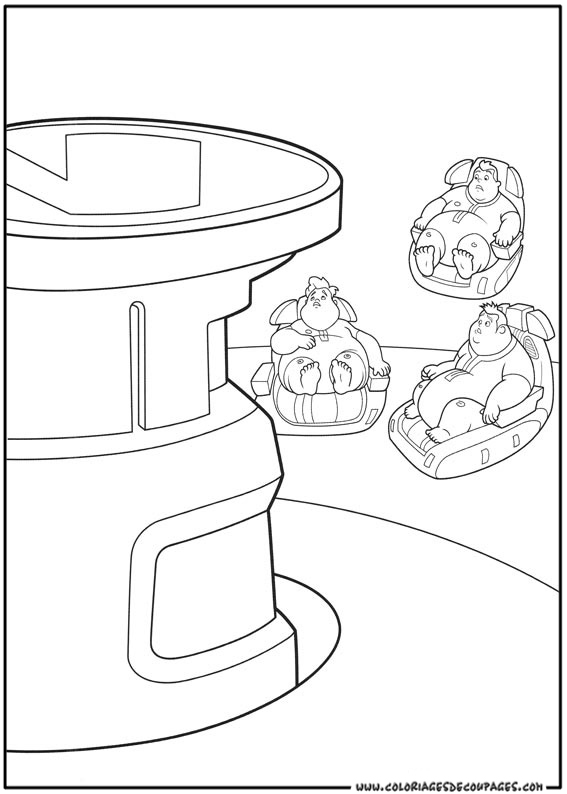 Coloring page: Wall-E (Animation Movies) #132194 - Free Printable Coloring Pages