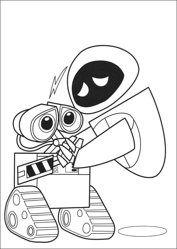 Free printable WALL-E coloring page #206022 from Animation Movies collection
