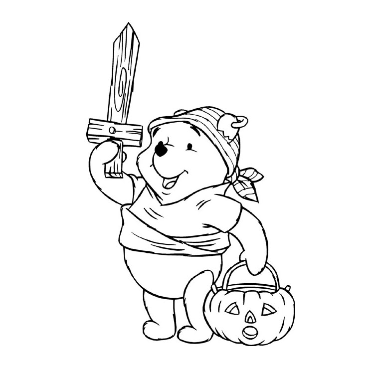 Coloring page: Winnie the Pooh (Animation Movies) #28606 - Free Printable Coloring Pages