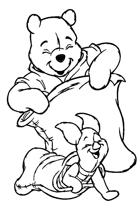 Coloring page: Winnie the Pooh (Animation Movies) #28614 - Free Printable Coloring Pages