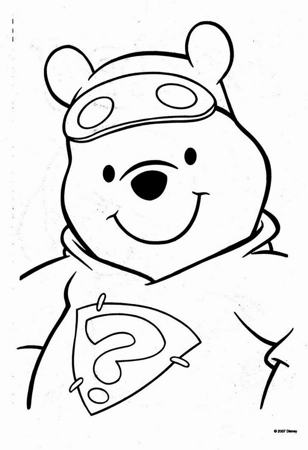 Coloring page: Winnie the Pooh (Animation Movies) #28617 - Free Printable Coloring Pages