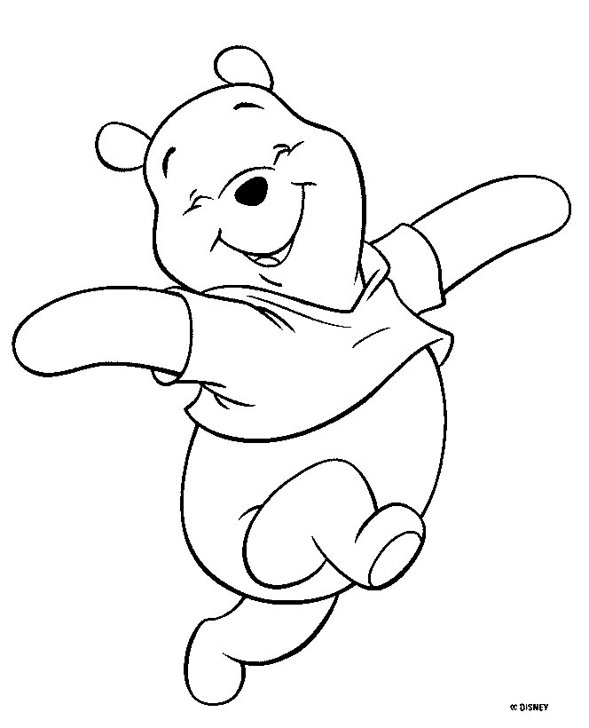 Coloring page: Winnie the Pooh (Animation Movies) #28618 - Free Printable Coloring Pages