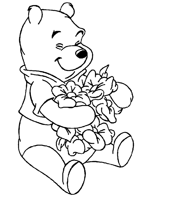 Coloring page Winnie the Pooh #28634 (Animation Movies) – Printable ...