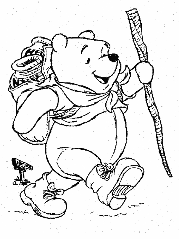 550 Coloring Pages Pooh Bear And Friends  Best Free