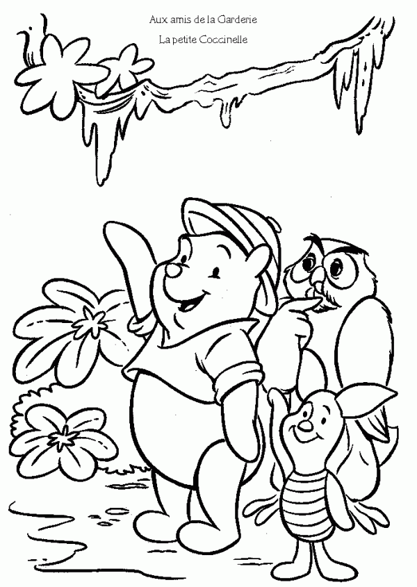 Coloring page: Winnie the Pooh (Animation Movies) #28647 - Free Printable Coloring Pages