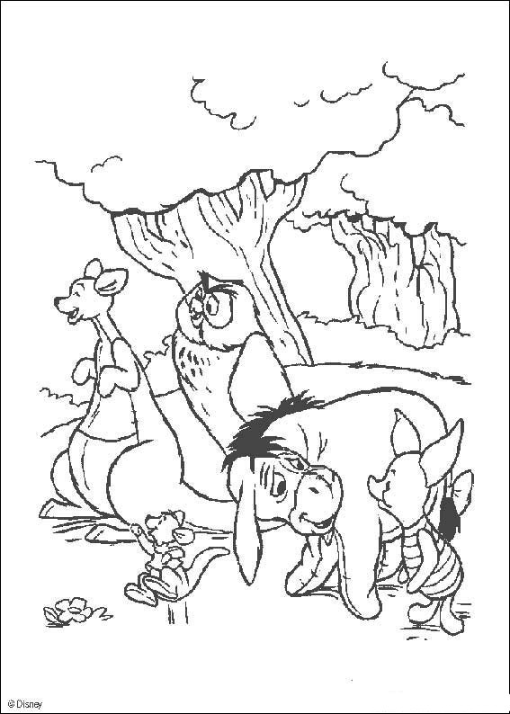 Coloring page: Winnie the Pooh (Animation Movies) #28656 - Free Printable Coloring Pages