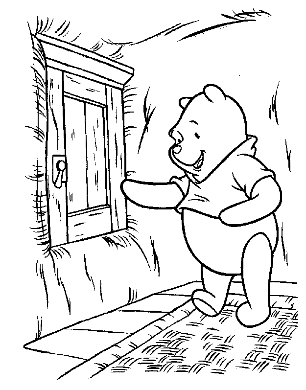 Coloring page: Winnie the Pooh (Animation Movies) #28658 - Free Printable Coloring Pages