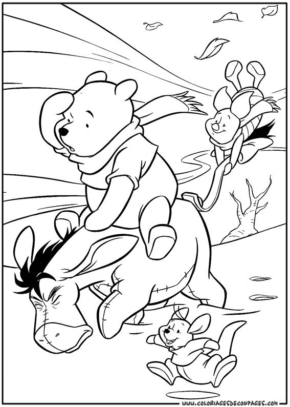 Coloring page: Winnie the Pooh (Animation Movies) #28680 - Free Printable Coloring Pages