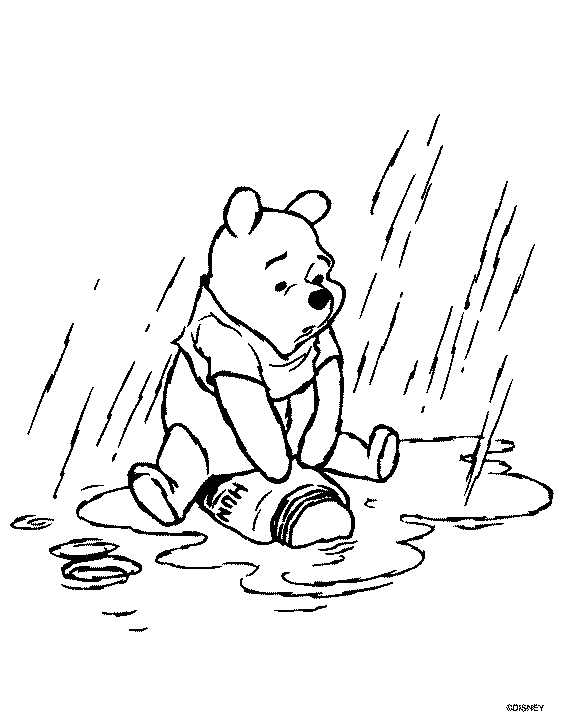 Coloring page: Winnie the Pooh (Animation Movies) #28683 - Free Printable Coloring Pages