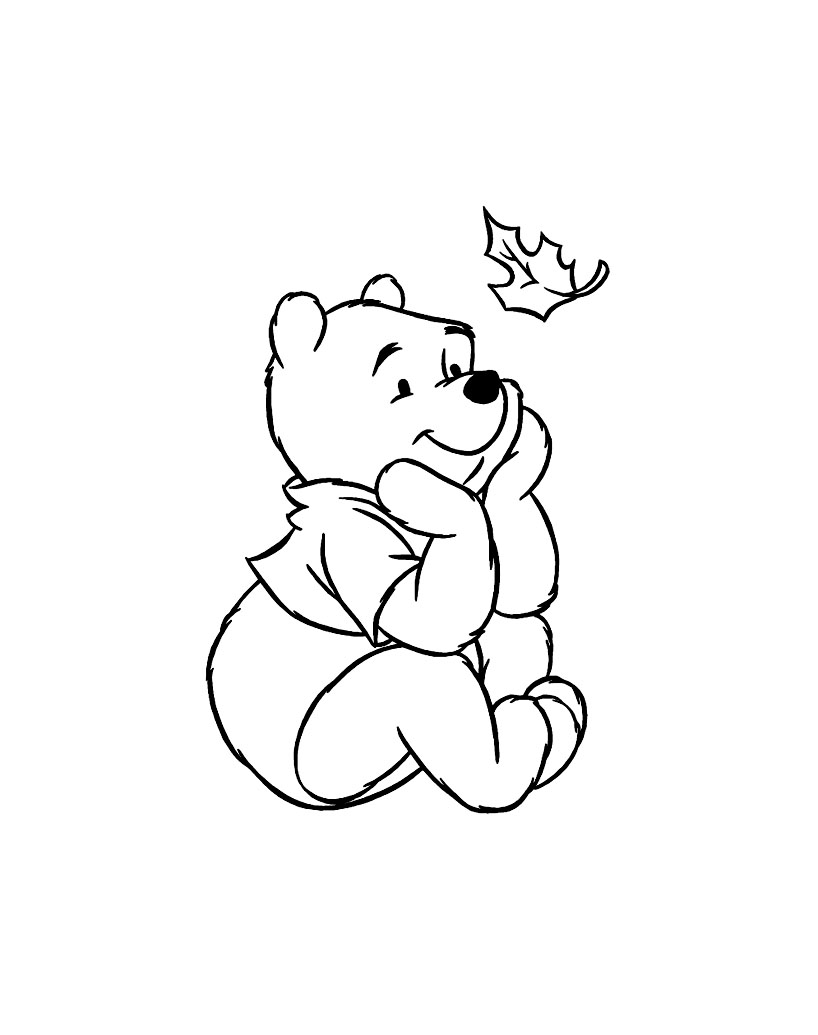Coloring page: Winnie the Pooh (Animation Movies) #28690 - Free Printable Coloring Pages