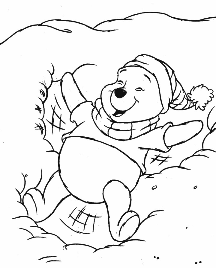 Coloring page: Winnie the Pooh (Animation Movies) #28692 - Free Printable Coloring Pages