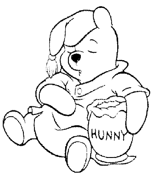 Coloring page: Winnie the Pooh (Animation Movies) #28696 - Free Printable Coloring Pages