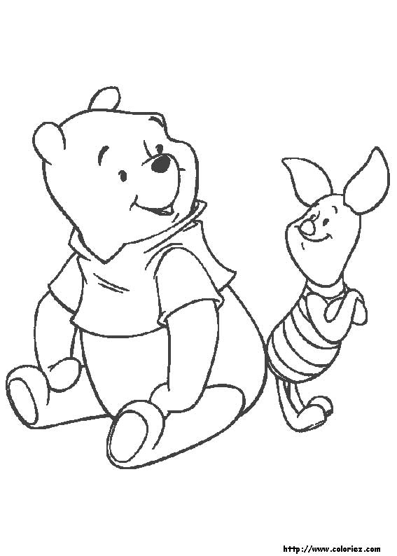 Coloring page: Winnie the Pooh (Animation Movies) #28700 - Free Printable Coloring Pages