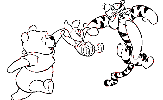 Coloring page: Winnie the Pooh (Animation Movies) #28707 - Free Printable Coloring Pages