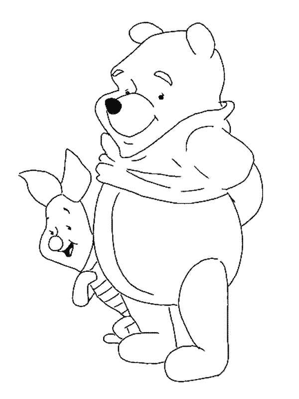 Coloring page: Winnie the Pooh (Animation Movies) #28712 - Free Printable Coloring Pages