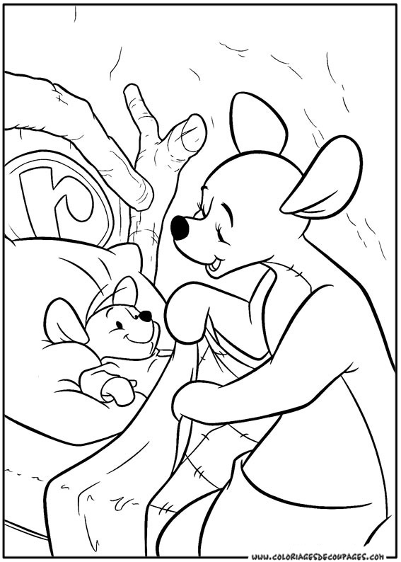 Coloring page: Winnie the Pooh (Animation Movies) #28717 - Free Printable Coloring Pages