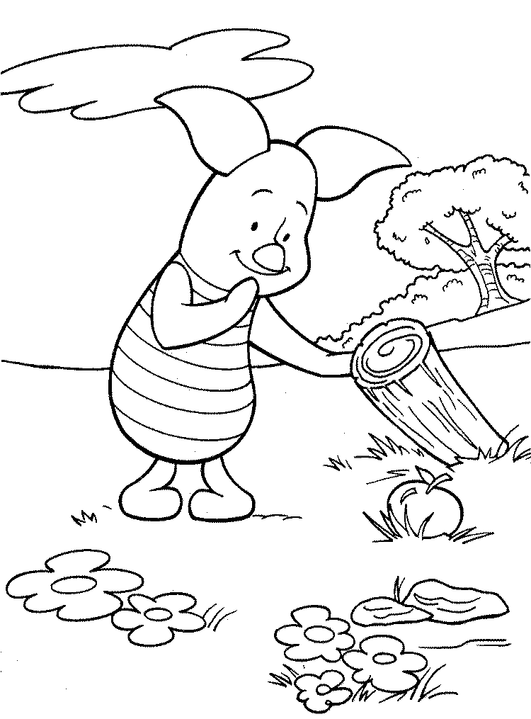 Coloring page: Winnie the Pooh (Animation Movies) #28724 - Free Printable Coloring Pages