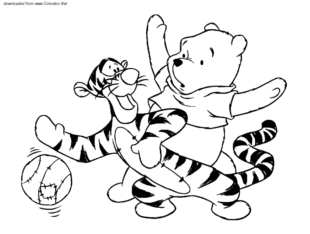 Coloring page: Winnie the Pooh (Animation Movies) #28728 - Free Printable Coloring Pages