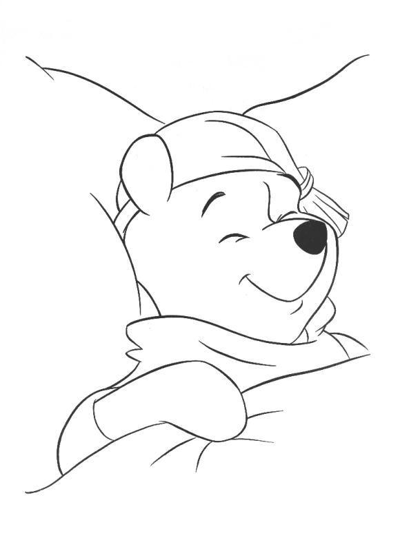 Coloring page: Winnie the Pooh (Animation Movies) #28735 - Free Printable Coloring Pages