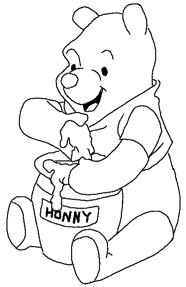 Coloring page: Winnie the Pooh (Animation Movies) #28737 - Free Printable Coloring Pages