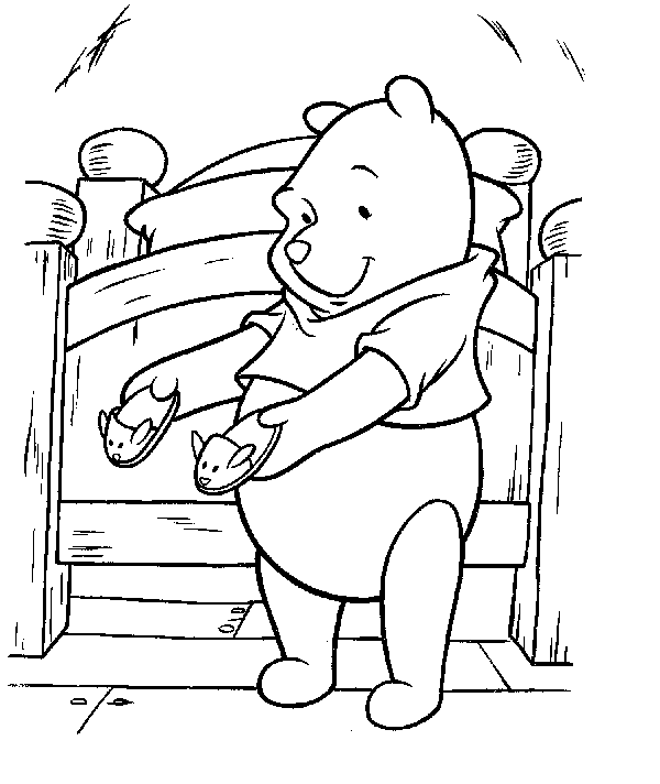 Coloring page: Winnie the Pooh (Animation Movies) #28738 - Free Printable Coloring Pages