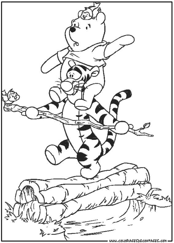 Coloring page: Winnie the Pooh (Animation Movies) #28742 - Free Printable Coloring Pages