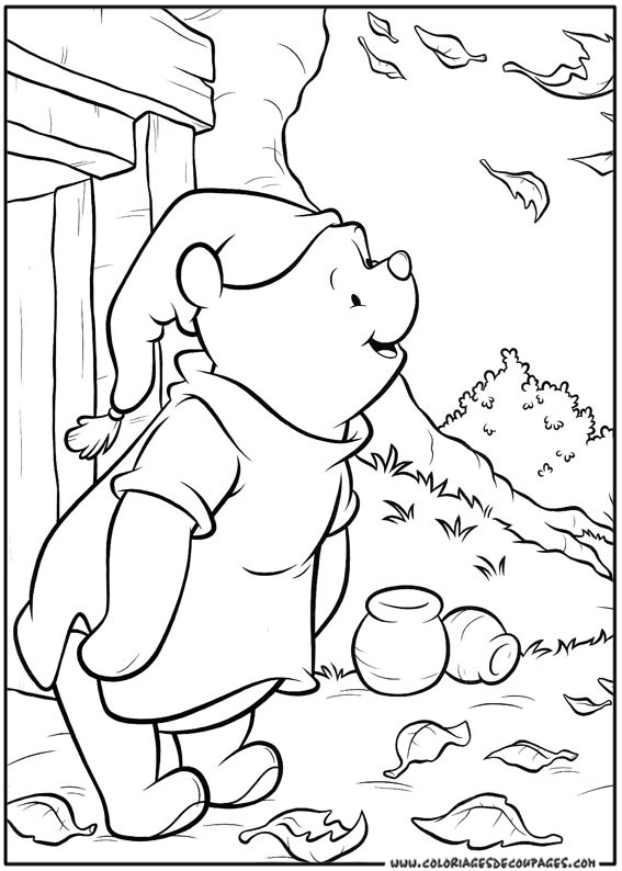 Coloring page: Winnie the Pooh (Animation Movies) #28743 - Free Printable Coloring Pages