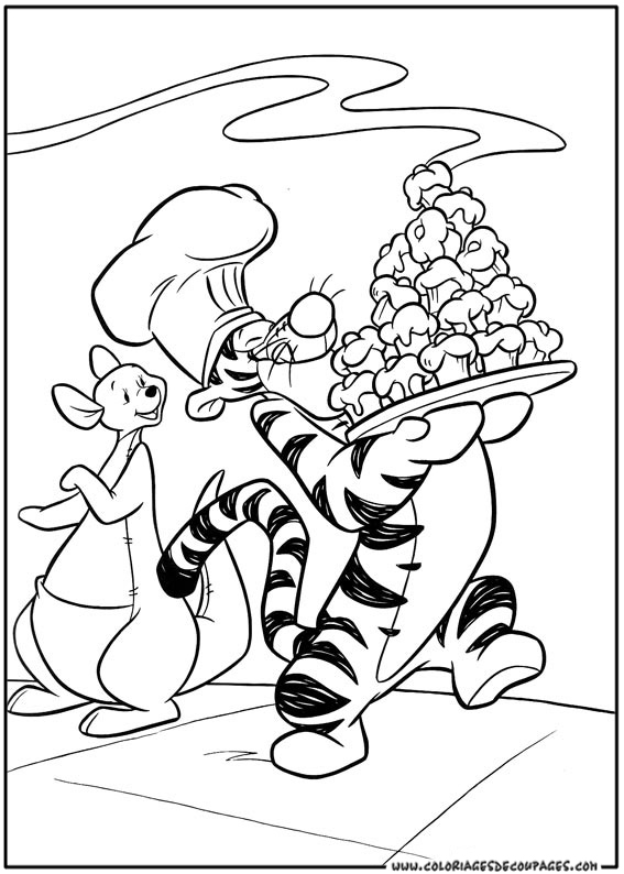 Coloring page: Winnie the Pooh (Animation Movies) #28763 - Free Printable Coloring Pages