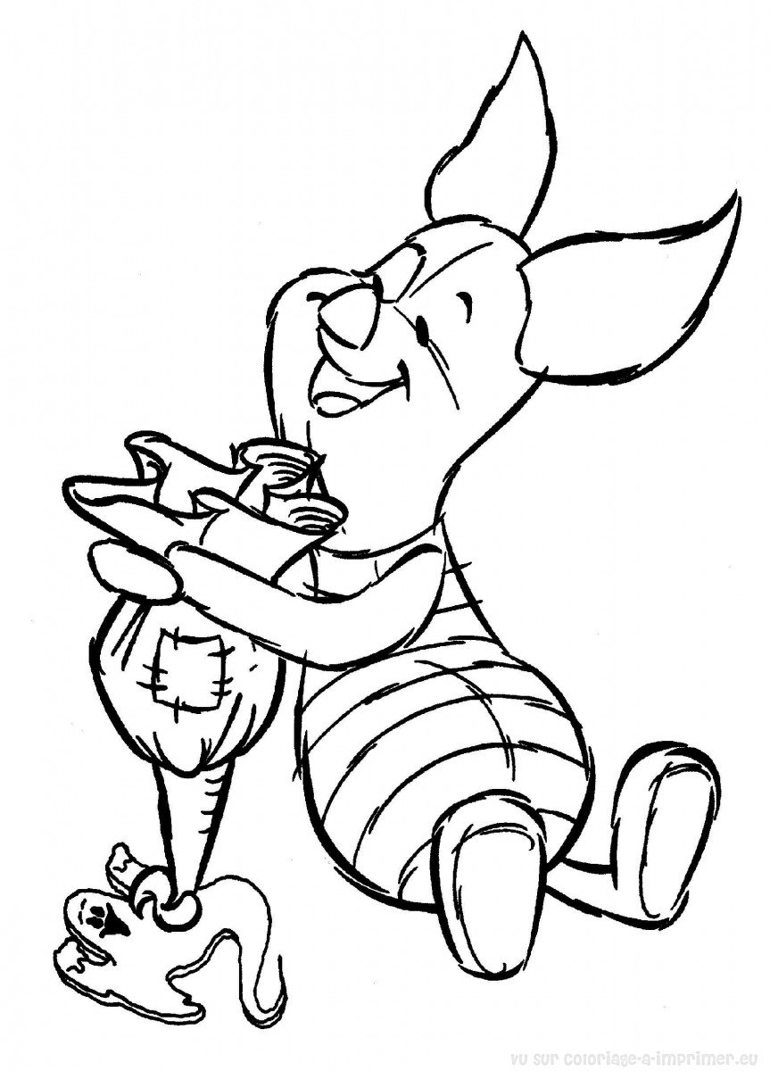 Coloring page: Winnie the Pooh (Animation Movies) #28765 - Free Printable Coloring Pages