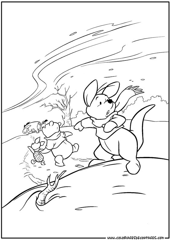 Coloring page: Winnie the Pooh (Animation Movies) #28785 - Free Printable Coloring Pages