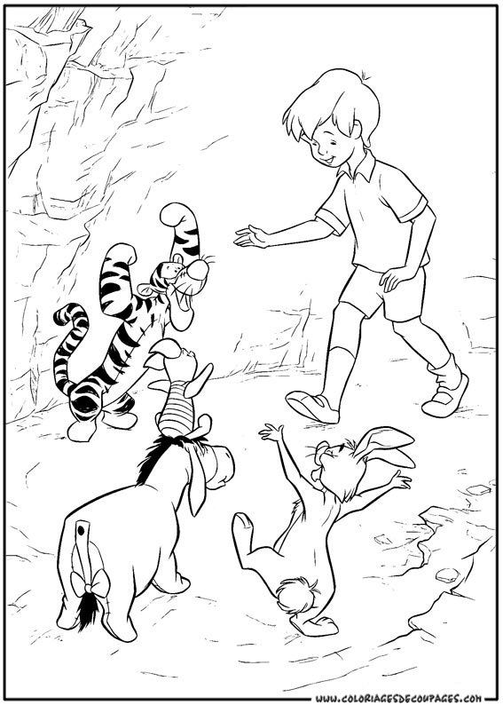 Coloring page: Winnie the Pooh (Animation Movies) #28787 - Free Printable Coloring Pages