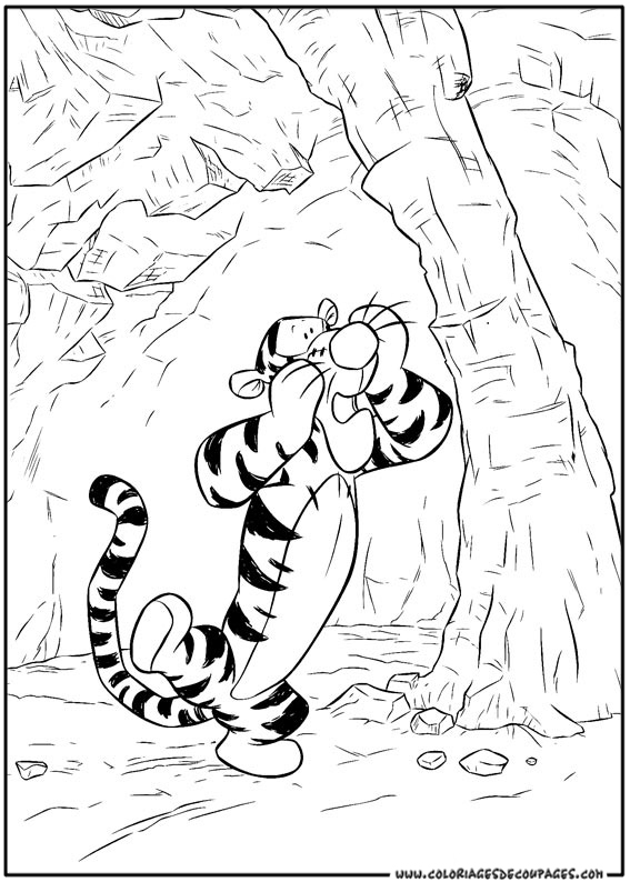 Coloring page: Winnie the Pooh (Animation Movies) #28816 - Free Printable Coloring Pages