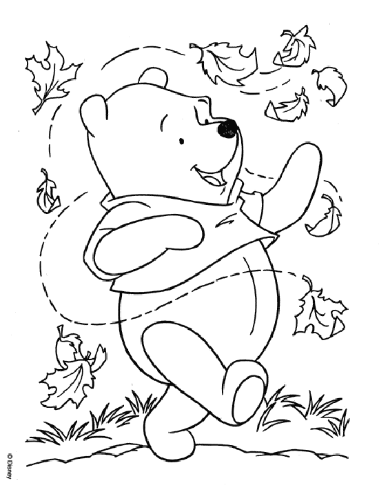 Coloring page: Winnie the Pooh (Animation Movies) #28818 - Free Printable Coloring Pages