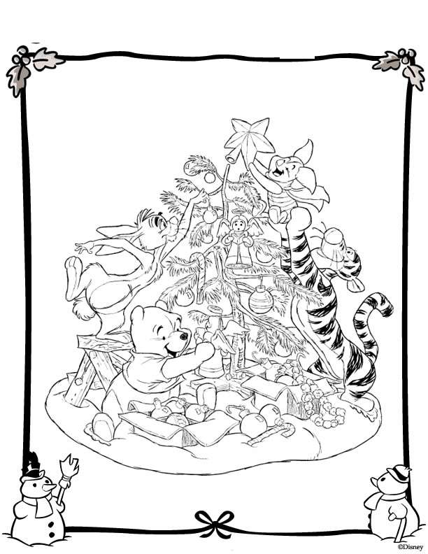 Coloring page: Winnie the Pooh (Animation Movies) #28819 - Free Printable Coloring Pages