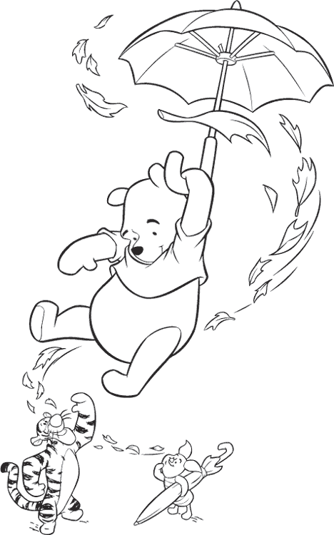Coloring page: Winnie the Pooh (Animation Movies) #28825 - Free Printable Coloring Pages