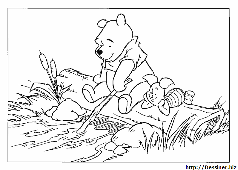 Coloring page: Winnie the Pooh (Animation Movies) #28829 - Free Printable Coloring Pages