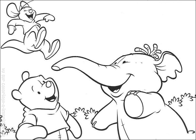 Coloring page: Winnie the Pooh (Animation Movies) #28833 - Free Printable Coloring Pages