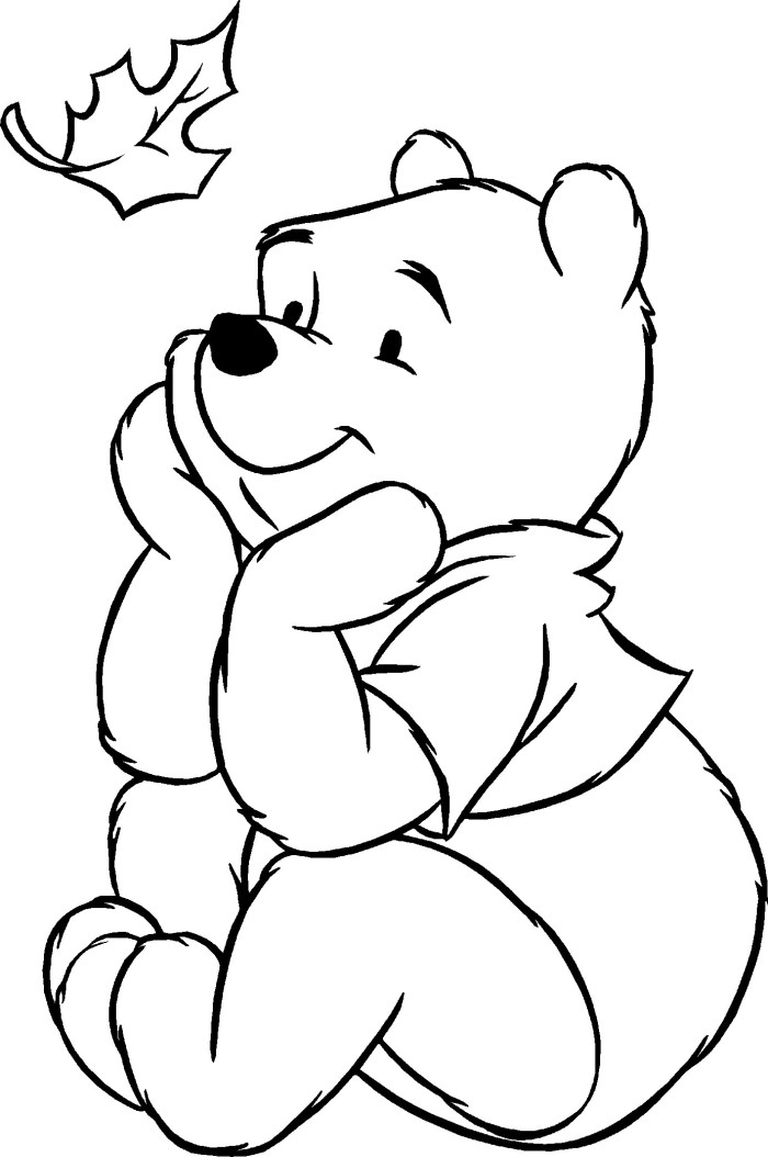 Coloring page: Winnie the Pooh (Animation Movies) #28834 - Free Printable Coloring Pages