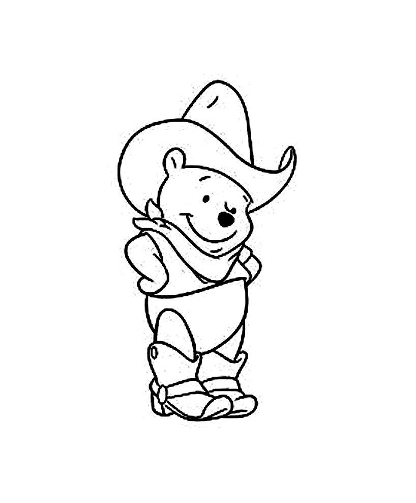 Coloring page: Winnie the Pooh (Animation Movies) #28840 - Free Printable Coloring Pages