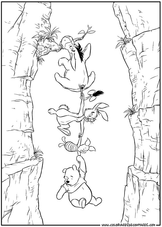 Coloring page: Winnie the Pooh (Animation Movies) #28843 - Free Printable Coloring Pages