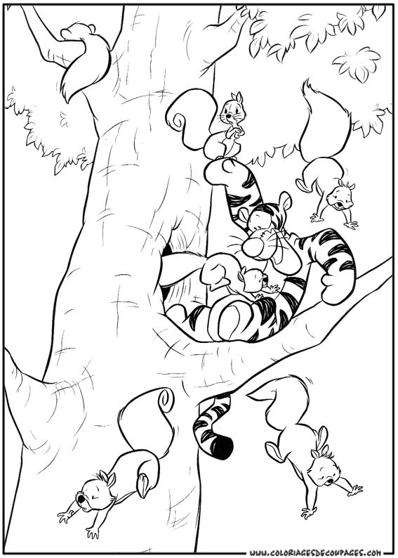 Coloring page: Winnie the Pooh (Animation Movies) #28847 - Free Printable Coloring Pages