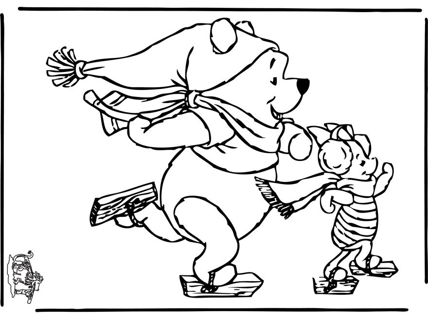 Coloring page: Winnie the Pooh (Animation Movies) #28861 - Free Printable Coloring Pages