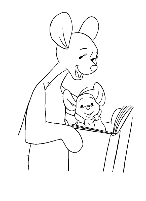 Coloring page: Winnie the Pooh (Animation Movies) #28871 - Free Printable Coloring Pages