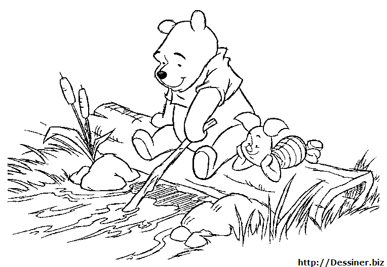 Coloring page: Winnie the Pooh (Animation Movies) #28905 - Free Printable Coloring Pages