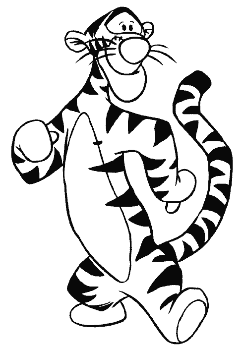 Coloring page: Winnie the Pooh (Animation Movies) #28918 - Free Printable Coloring Pages