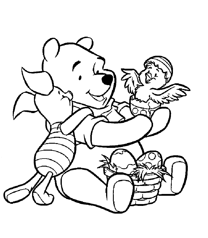 Coloring page: Winnie the Pooh (Animation Movies) #28931 - Free Printable Coloring Pages