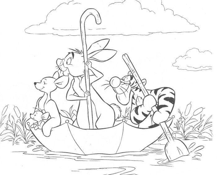 Coloring page: Winnie the Pooh (Animation Movies) #28937 - Free Printable Coloring Pages