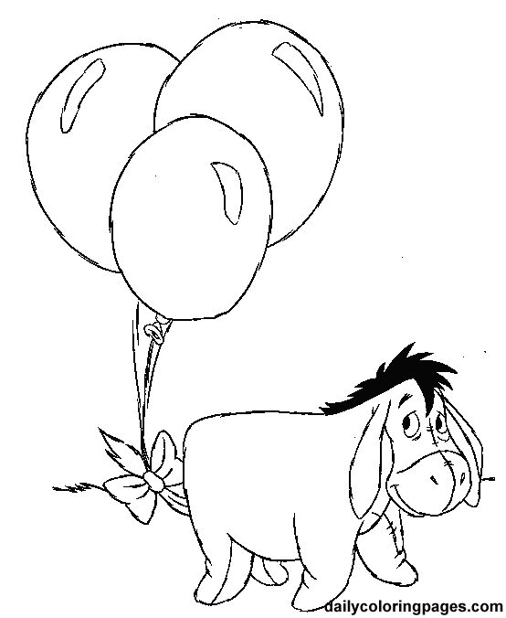 Coloring page: Winnie the Pooh (Animation Movies) #28960 - Free Printable Coloring Pages