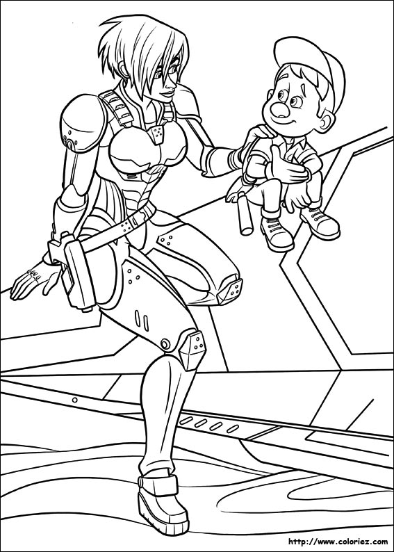 Coloring page: Wreck-It Ralph (Animation Movies) #130521 - Free Printable Coloring Pages